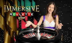 Immersive Roulette live dealer table by Evolution